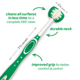 Tropiclean Triple Flex Toothbrush Large
