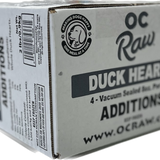 OC Raw Dog Frozen Duck Hearts