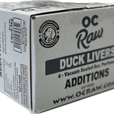 OC Raw Dog Frozen Duck Liver