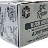 OC Raw Dog Frozen Duck Neck