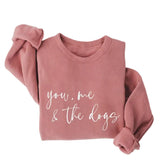 You Me and The Dogs Heather Royal Sweatshirt