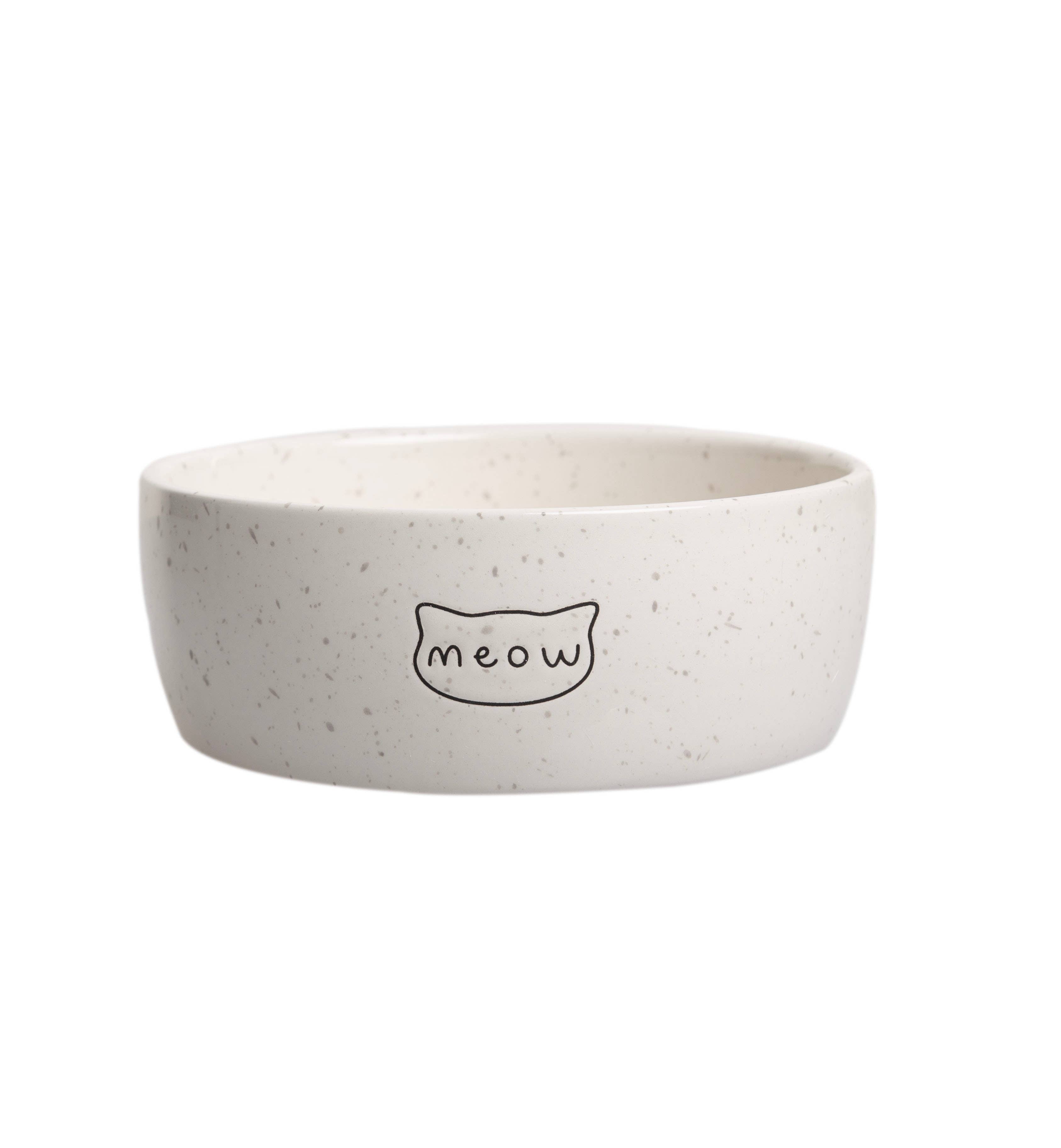 Gray and black bowl on a white background