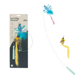 Huxley & Kent Cat Wand Wire Dragonfly & Mouse