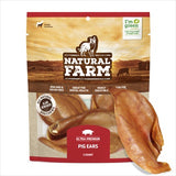 Natural Farm Pig Ears 3pk