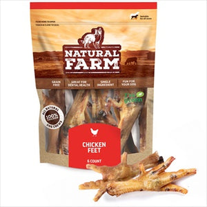 Natural Farm Chicken Feet 6pk