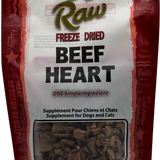 OC Raw Dog Freeze Dried Beef Hearts 4oz