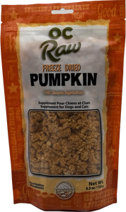 OC Raw Dog Freeze Dried Pumpkin