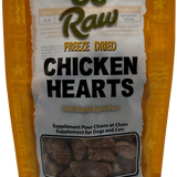OC Raw Dog Freeze Dried Chicken Hearts 4oz