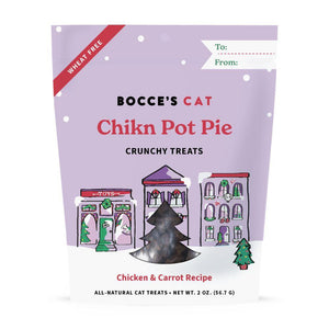 Bocce's Holiday Chicken Pot Pie Cat Treat 2oz