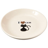I Love Cats Cat Saucer