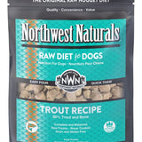 Northwest Naturals Frozen Raw Trout Nuggets