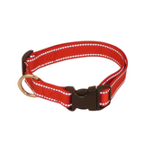 Locatis Reflective Adjustable Collar Red