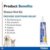 Zymox Oratene Antiseptic Oral Gel 1oz