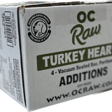 OC Raw Dog Frozen Turkey Hearts