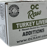 OC Raw Dog Frozen Turkey Liver
