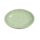 Ceramic Textured Shallow Pet Bowl