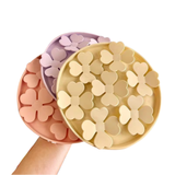 Silicone Flower Slow Feeder Bowl