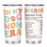 Dog Mom Era Stainless Steel Tumbler 20oz