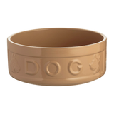 Cane Letter Dog Bowl Peach