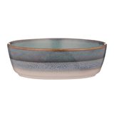 Reactive Fade Pet Bowl Blue/White