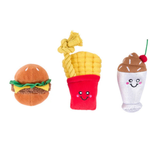 Zippy Claws Miniz Fast Foods 3pk