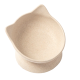 Archie Bamboo Tilt Cat Bowl