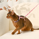 Hug Smart Cherry Cat Harness & Leash Set Small