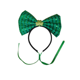 St Patrick's Day Bow Headband