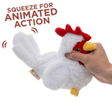 Original Territory Animated Chicken Dog Toy 7.1in