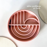 Slow Feeder Activity Bowl Sunny Day Terra Cotta