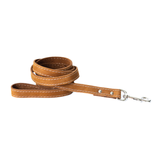 Euro Dog Traditional Soft Leather Lead 3/4"x6'