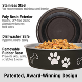 Loving Pet Bella Bowl Merlot