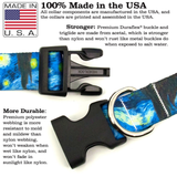 Buttonsmith Van Gogh Starry Night Dog Collar