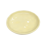 Ceramic Textured Shallow Pet Bowl