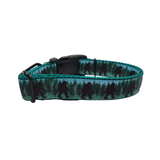 Bigfoot Forest Nylon Dog Collar