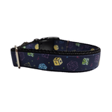 Roll the Dice Nylon Dog Collar