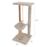 Ware Kitty Cat Tower With Rope