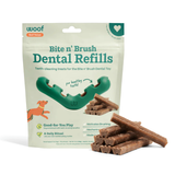 Woof Pet Bite N Brush Beef Refill