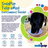 Soda Pup Tulips Lick Mat
