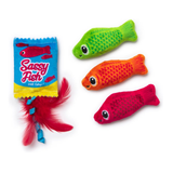Quirky Kitty Sassy Fish 4pk