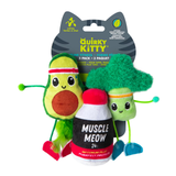 Quirky Kitty Flinging Fitness 3pk