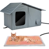 Outdoor Heated Cat House