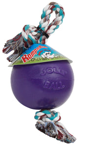 Jolly Pets Romp N Roll Ball Purple 6in