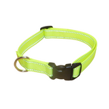 Locatis Reflective Adjustable Collar Hot Yellow