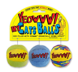 Yeowww! Cat Balls 3 Pack