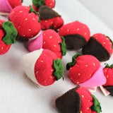Miso Catnip Dipped Strawberries