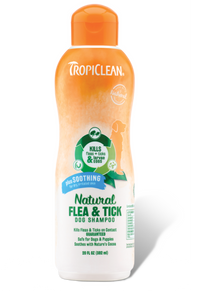 Tropiclean Dog Flea Tick Shampoo Soothe 20z*