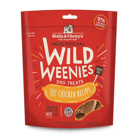 Stella & Chewy's Wild Weenies Chicken 3.25z