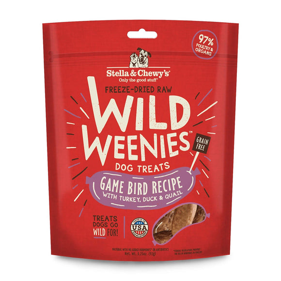 Stella & Chewy's Wild Weenies Game Bird 3.25z