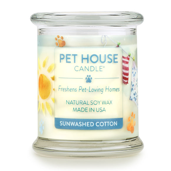 Pet House Candles Sunwashed Cotton